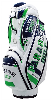 ゴルフキャディバッグ「ＣＢＡ０６０」（白/緑）の特産品画像
