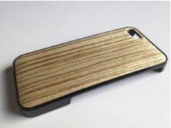 iphone se,5,5s用天然木ジャケット【ゼブラ】の特産品画像