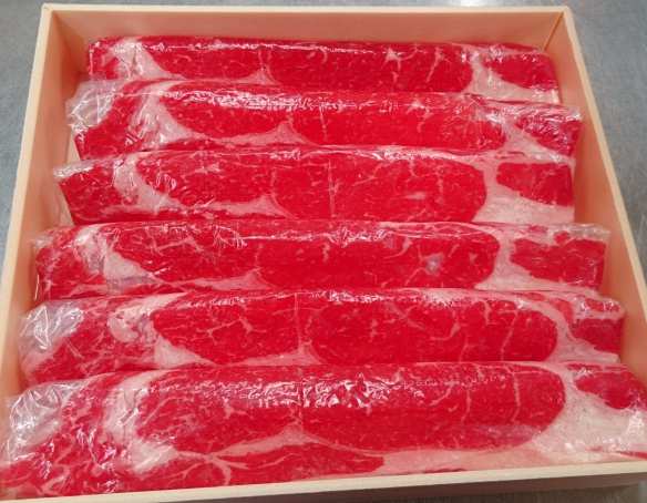 久山町産すき焼き用牛肉の特産品画像