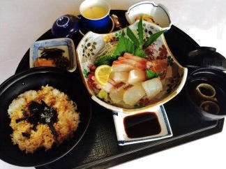 おおしき　海鮮丼食事券（ペア）の特産品画像