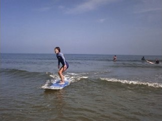 波津海岸の波でサーフィン体験チケットの特産品画像