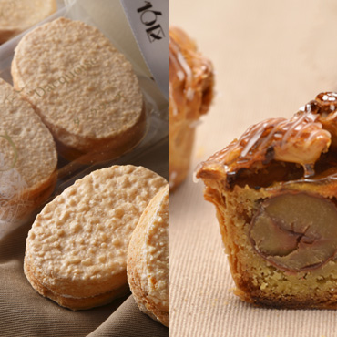 高級フランス菓子16区｢ダックワーズ＆マロンパイ｣セットの特産品画像