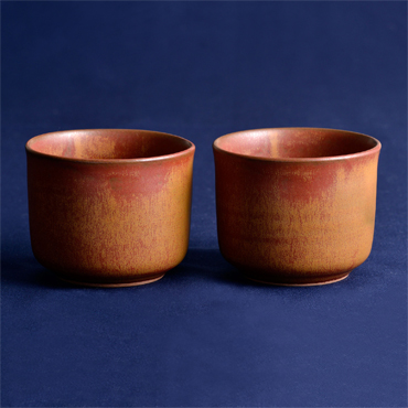 400年以上の伝統を誇る小倉藩窯･国焼茶陶「上野焼」酎杯ペアセットの特産品画像