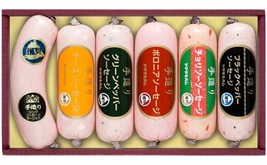 山崎ハム　オールポークあらびきソーセージの特産品画像