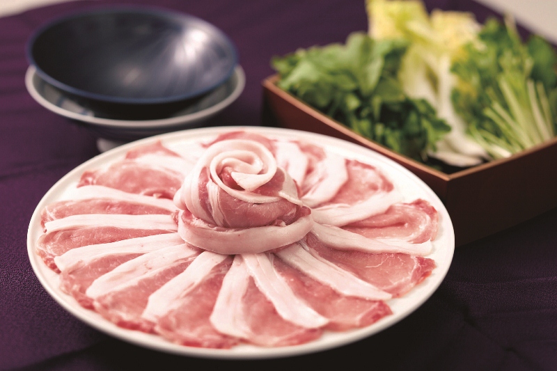 平戸島豚のしゃぶしゃぶセット ～安心の地元野菜付～の特産品画像