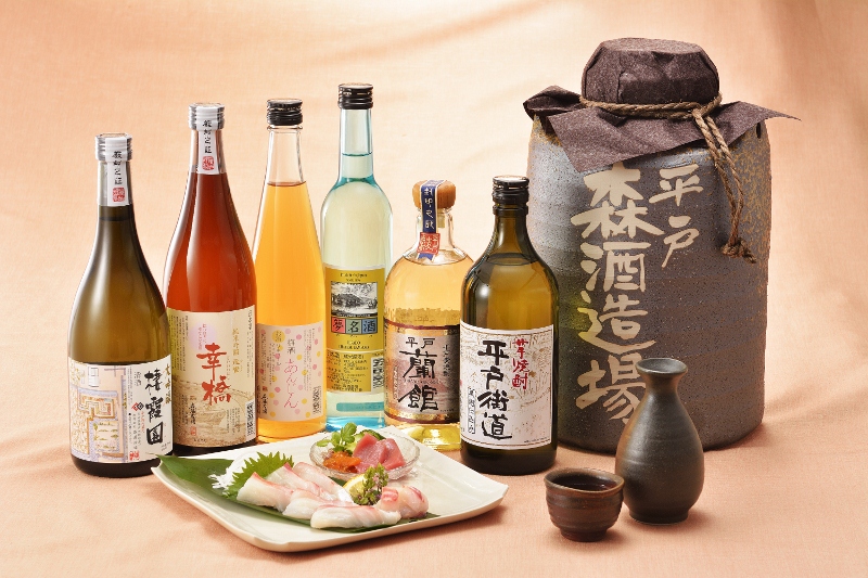 平戸地酒大吟醸・純米酒セットの特産品画像