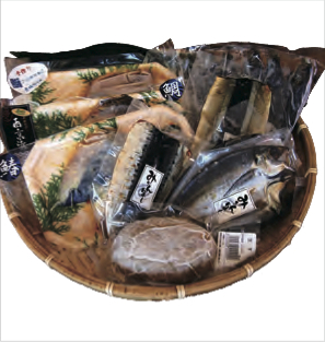 壱岐の海産物セットの特産品画像