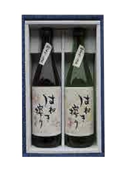 はねぎ搾りの酒蔵 こだわり日本酒セット 純米吟醸酒・純米酒 720ml×2本入りの特産品画像
