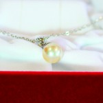 天然色　真珠ペンダントの特産品画像