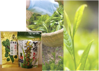 大麦わかば・玉緑茶セットの特産品画像