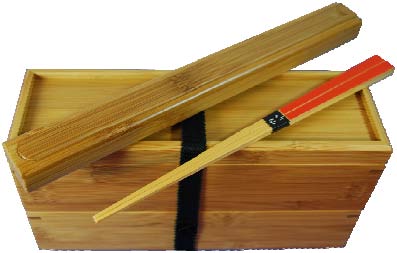 竹弁当箱セットの特産品画像