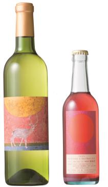 安心院ワイン（白・マスカットベリーＡ）４の特産品画像